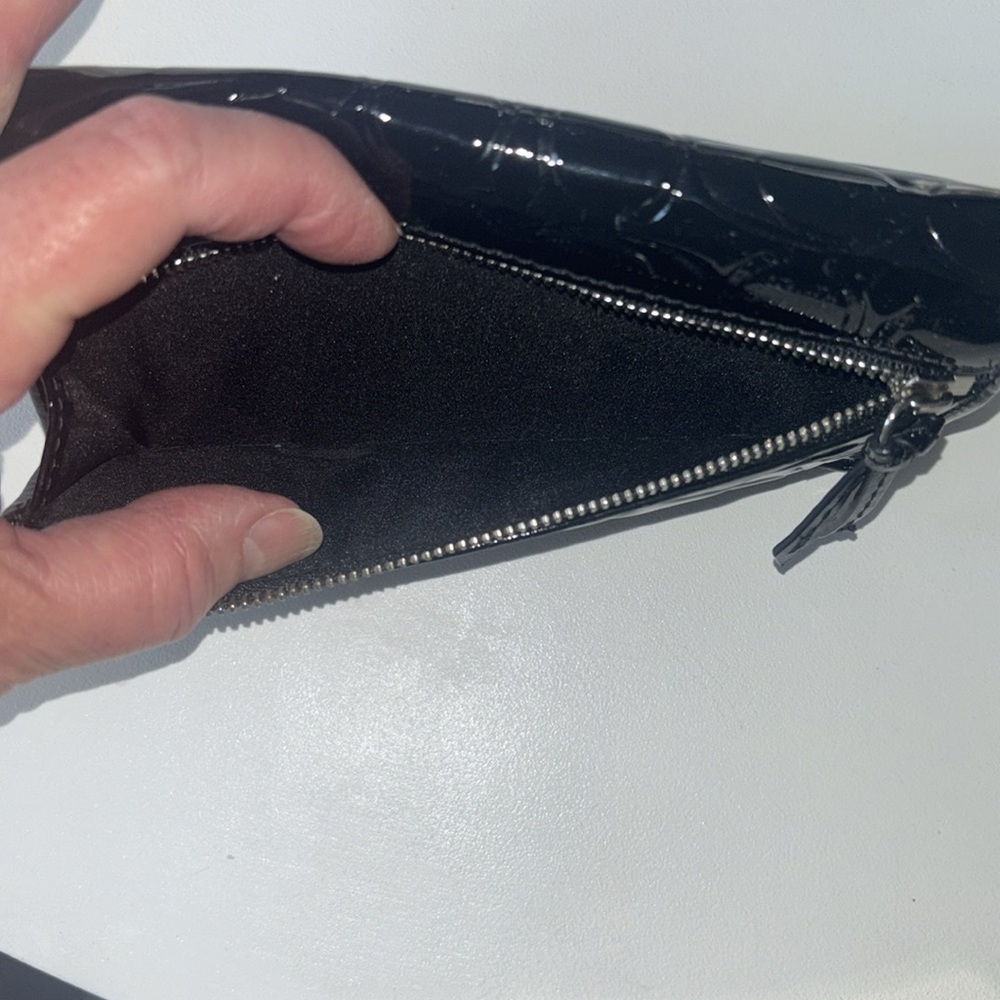 Coach Black patten leather wristlet Accessories - Picture 11 of 16
